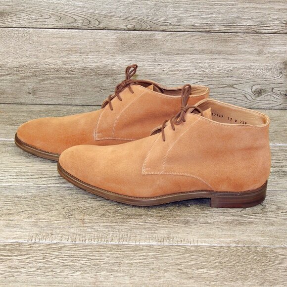 * NIB * $785 Neiman Marcus GRAVATI 13 W Wide Suede Chukka 17747 * add $15 Trees main image 13
